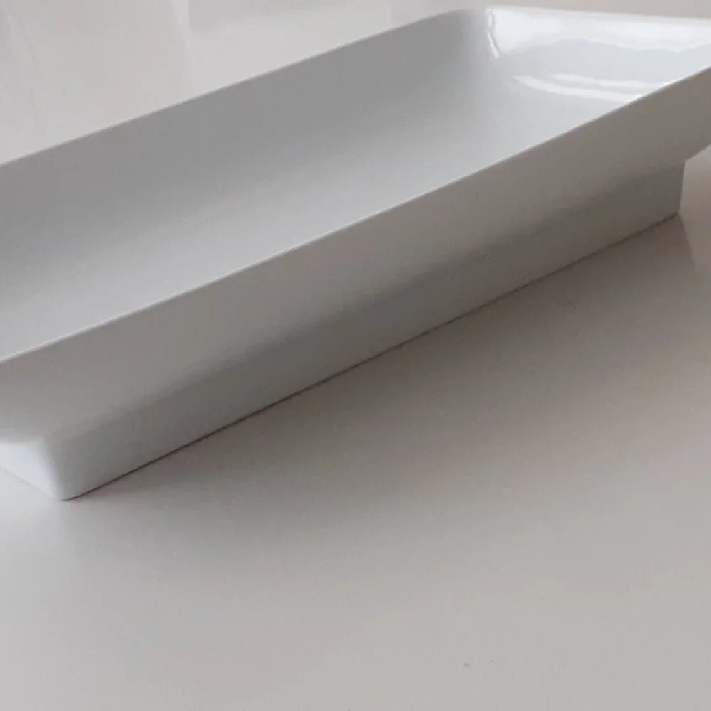 White Serving Platter by Isaac Mizrahi